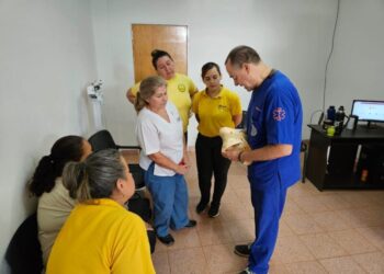 Segunda jornada sobre primeros auxilios en el CAPS 508 de Itaembé Guazú