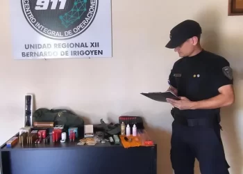Atraparon a un brasileño con municiones y accesorios para armas en Irigoyen