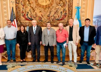 La CGT se reunió con el embajador de los EEUU