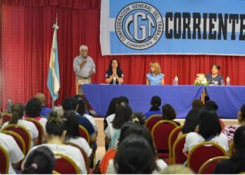La CGT Corrientes realizo un histórico encuentro de mujeres sindicalistas