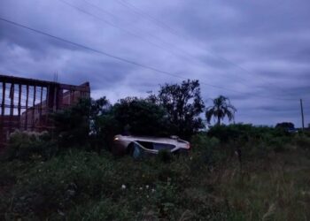 Despiste en la ruta 14 dejó un lesionado