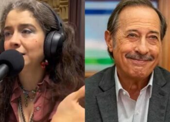 Érica Rivas cuestionó a Guillermo Francella por el apoyo a Javier Milei