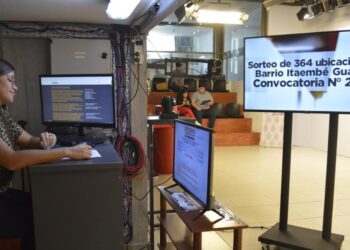 Se completaron los sorteos de ubicación de 364 viviendas en Posadas
