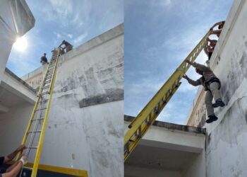 Bomberos del Chaco rescataron a un hombre que recibió una descarga eléctrica