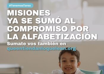 Misiones se sumó a la campaña nacional por la alfabetización