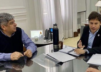 Axel Kicillof avaló el aumento de sueldo de los Camioneros