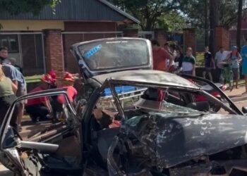 Heridos graves tras un choque frente a la Brigada de Canes, en Posadas