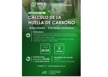 Cambio climático: lanzaron el diplomado en Cálculo de huella de carbono