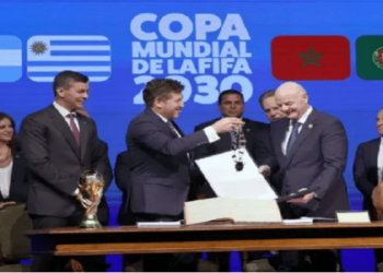 Argentina, Uruguy Y Paraguay Firmaron el acta que confirma Copa Mundial de Fútbol 2030