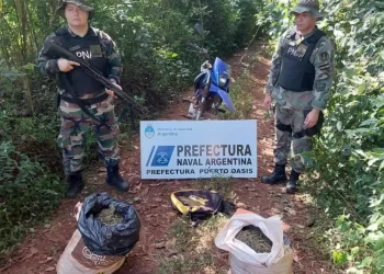 Secuestraron 21 kilos de flores de marihuana en Corpus