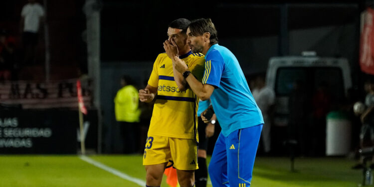 Futbol Argentino. Estudiantes vs Boca. 
El jugador Altamirano se desvanecio en el partido. Partido suspendido. Martinez. 17.03.2024 Foto Maxi Failla