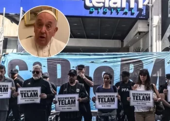 El Papa Francisco le expresó su apoyo a los trabajadores de Télam