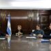 Scioli y Lamas, con la Cámara de Sanidad Agropecuaria y Fertilizantes