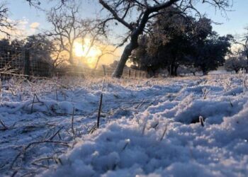 Nevó en las Altas Cumbres de Córdoba