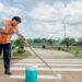 Colocaron reductores de velocidad y demarcaron sendas en el Cepard