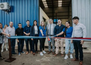Inauguraron la fábrica de pelotas «Kagiva» en el Parque Industrial que generará 30 puestos de trabajo