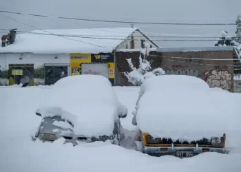 Bariloche bajo nieve: murió un recién nacido