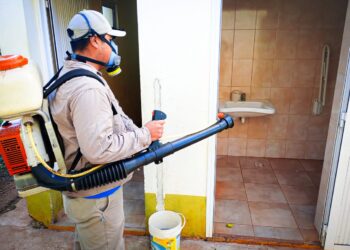 Pese al frío continúan los operativos de fumigación para frenar el avance del mosquito Aedes Aegypti