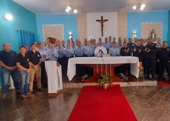 Misa mensual para el Personal de la Dirección de Policía de Misiones