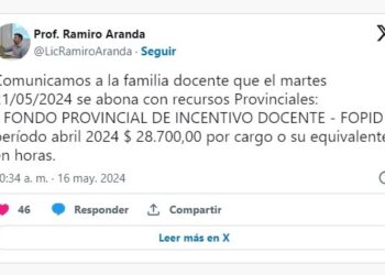 El Gobierno de Misiones confirmó fecha de pago del Fopid