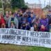 Manifestación en Posadas contra el hambre y la Ley Bases