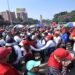 Educadores de Guatemala protestan por estado de infraestructura