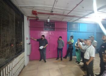 Habilitaron el nuevo sistema de alarmas contra incendios en La Placita