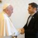 El papa Francisco recibió a Axel Kicillof en el Vaticano