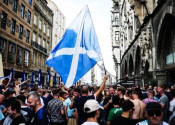 Los hinchas de Escocia recordaron a Maradona en el inicio de la Eurocopa: «Él echó a los ingleses»