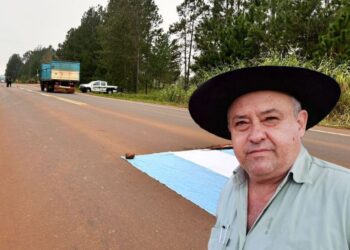 El intendente Eldor Hut acordó con manifestantes la liberación de media calzada