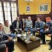 Safrán se reunió con comerciantes de la avenida Uruguay afectados por la protesta policial
