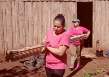 Reconstruyen espacio para ferias, merendero y apoyo escolar