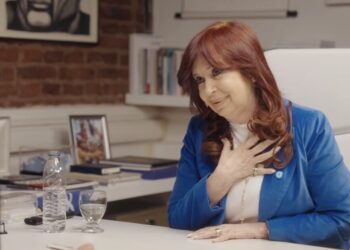 Reapareció CFK con críticas a Milei y reivindicaciones a Perón