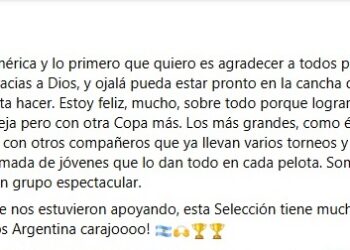 «¡Vamos Argentina, carajoooo!»