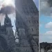 Francia: se incendió la catedral Notre Dame de Rouen