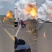 Explosión de un camión cisterna dejó seis heridos