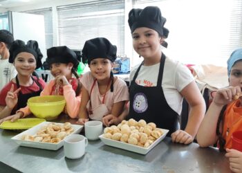 Capacitación gastronómica para niños de El Soberbio