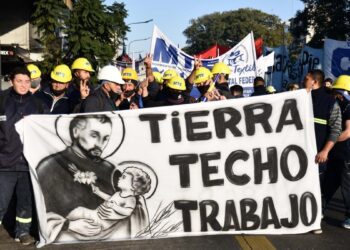 La CGT marchará por «Paz, Pan, Tierra, Techo y Trabajo»