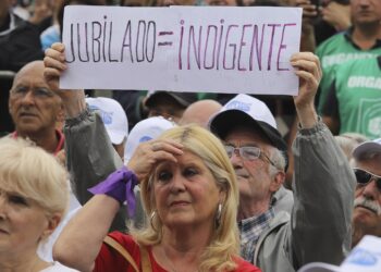 Más de 5 millones de jubilados son pobres o indigentes bajo el gobierno de Javier Milei