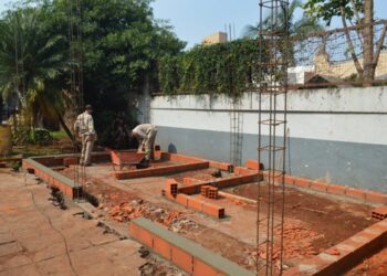 Avanza las obras de puesta en valor del Paseo Bossetti