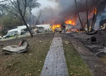 Accidente aéreo deja más de 60 desaparecidos en Sao Paulo