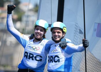 Majdalani y Bosco: medalla de Plata para Argentina en vela