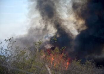 Incendios en Córdoba: sigue activo el foco de La Calera