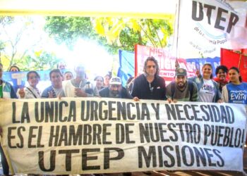 Tras reclamo masivo, la Utep espera alimentos y la regularización de la Ley de Emergencia Alimentaria