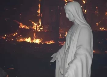 Milagro en Córdoba: se incendió un santuario y la imagen de la Virgen quedó intacta