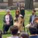 Cristina Kirchner visitó a estudiantes de la Universidad de las Artes luego de una protesta