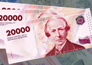 El Banco Central de la República Argentina anuncia que se demora la salida del billete de $20.000