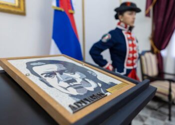 Un retrato del general Artigas se suma al patrimonio cultural de Casa de Gobierno