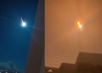 Cayó un asteroide en Rusia e iluminó el cielo nocturno
