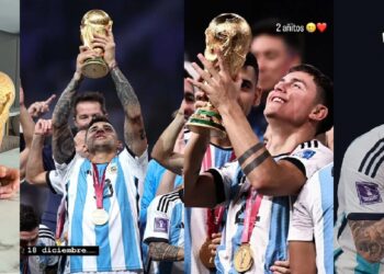 A dos años de Qatar los campeones del mundo recordaron el título
